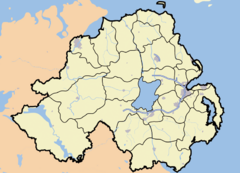 Belcoo is located in Northern Ireland